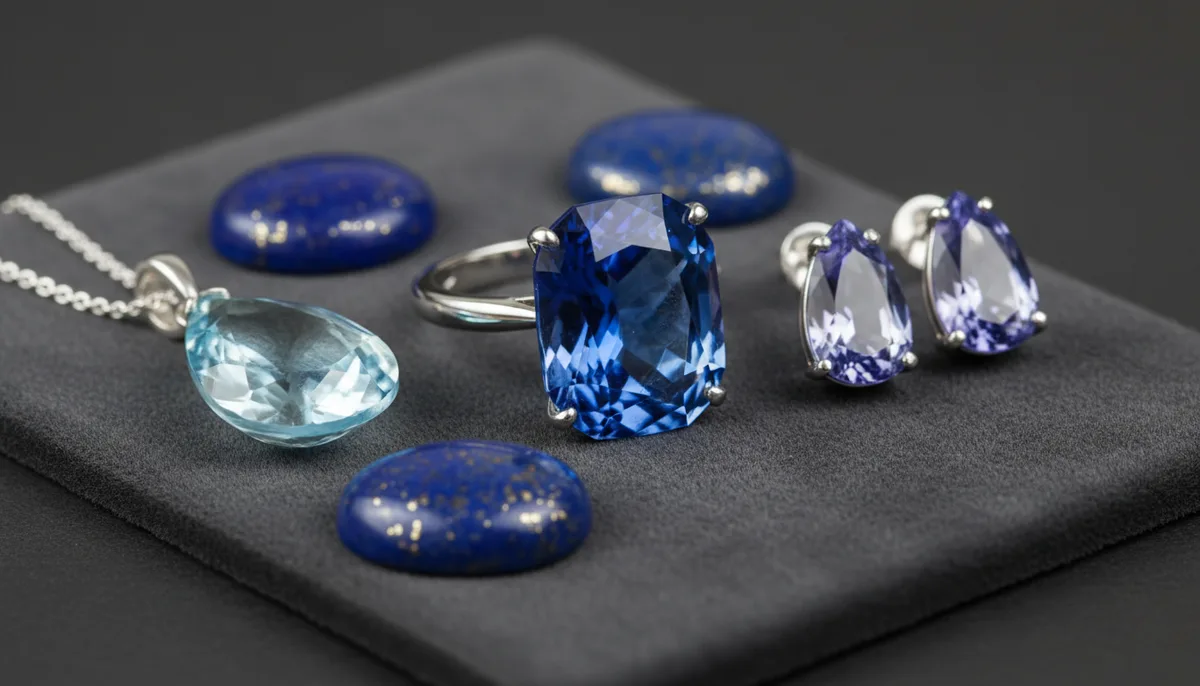 Bijoux en pierres bleues : les gemmes pour bagues, colliers et bracelets
