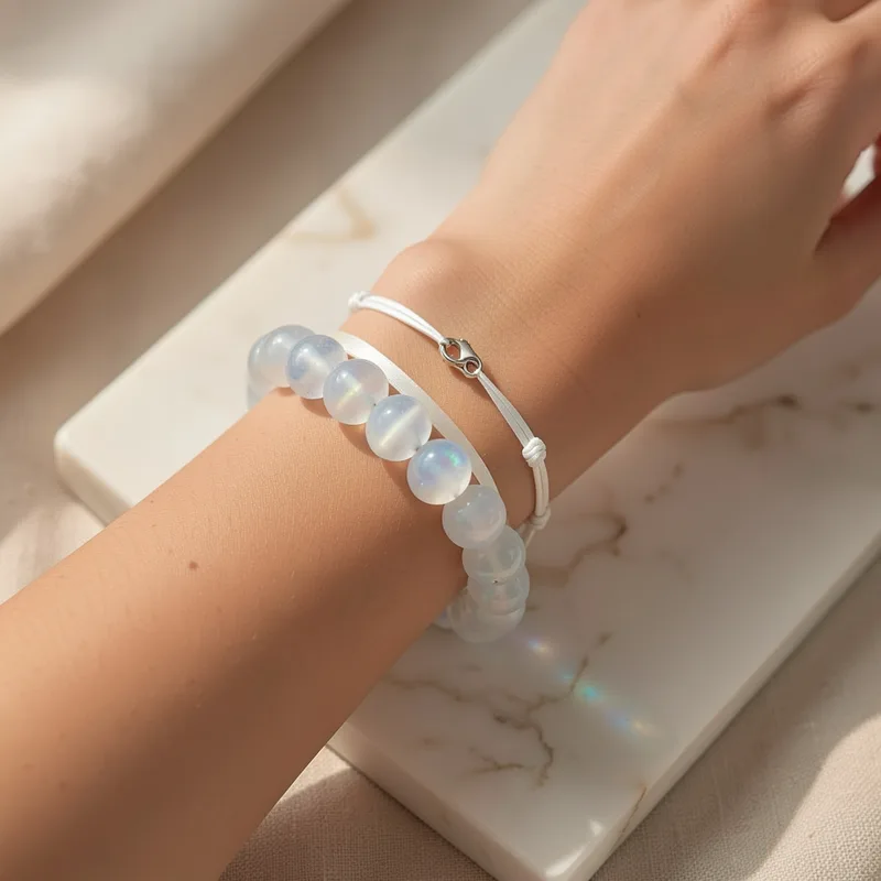 Bracelet femme en pierre de lune : prix, bienfaits et guide d'achat 2026