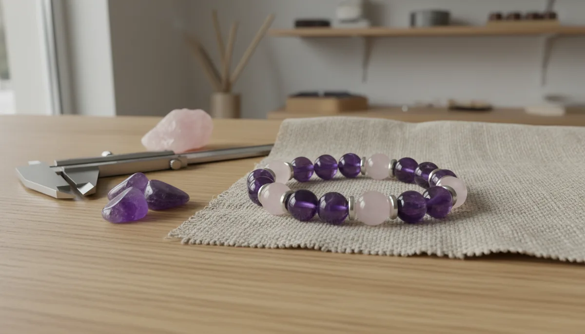 Bracelet lithothérapie personnalisé : prix, étapes et associations de pierres (2026)