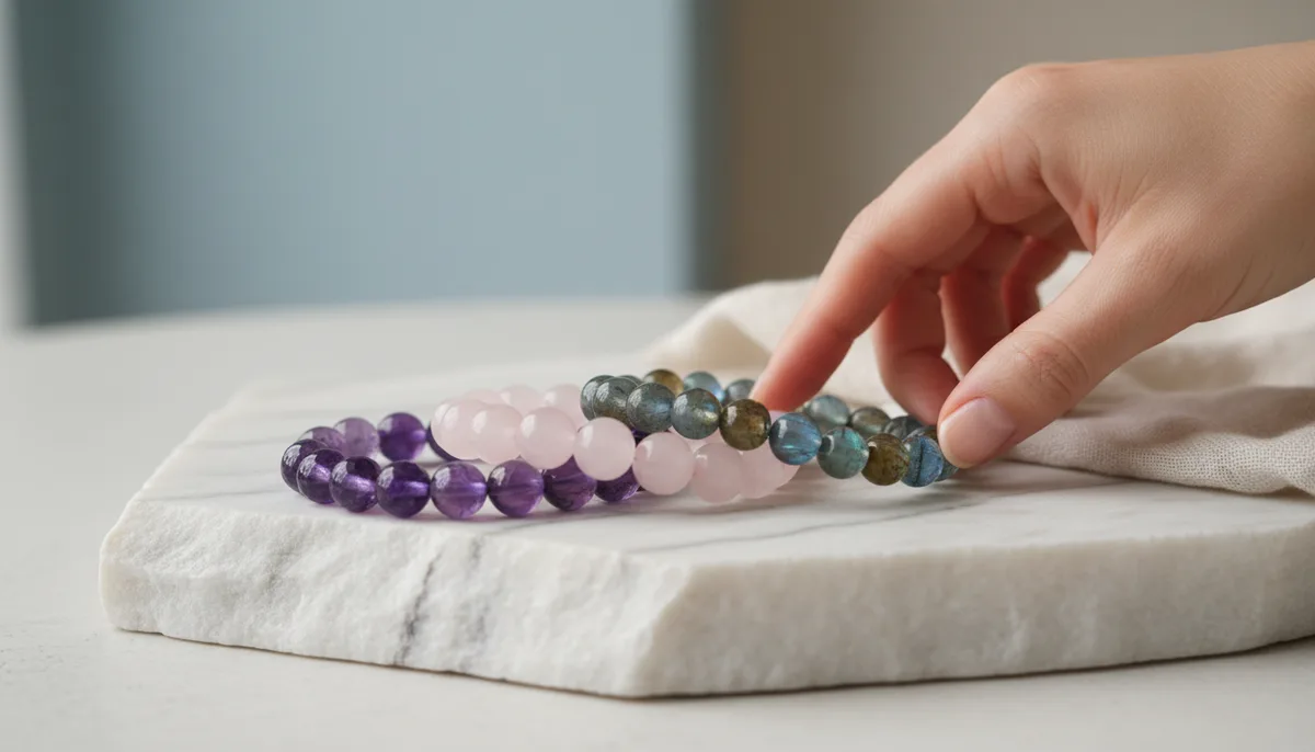 Bracelet pierre naturelle signification : vertus, associations et guide des pierres